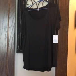 2XL Classic Tee lularoe solid Black